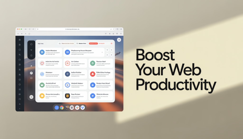 Essential Browser Extensions That Improve Web Productivity