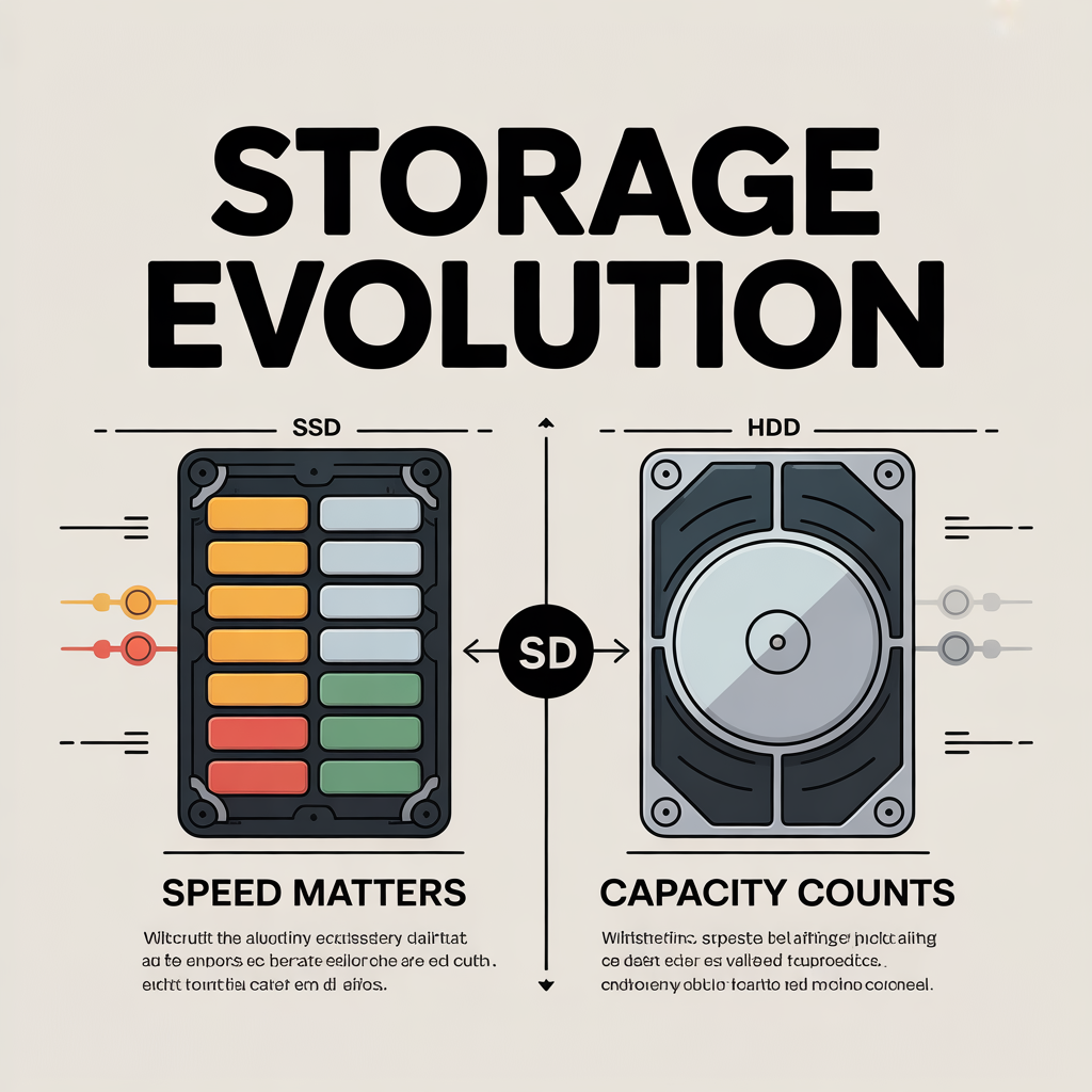 SSD vs HDD: Technical Differences That Affect Real-World Use SSD vs HDD Technical Differences That Affect Real-World Use