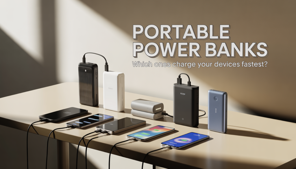 Portable Power Banks: Which Ones Charge Your Devices Fastest?
